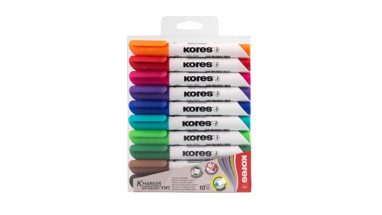 kores set marcadores xw1 10 unds