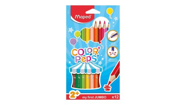 Lápices de color 2+ Maped 12unds