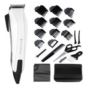 Remington cortadora cabello blanco