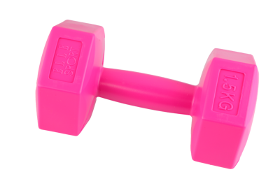 Elle mancuerna dumbbell rosado 2KG x 2 SR7578