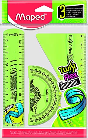 Kit de geometría 3 pzs / Twist Flex / Maped