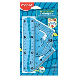 Kit de geometría 4 pzs / Maped