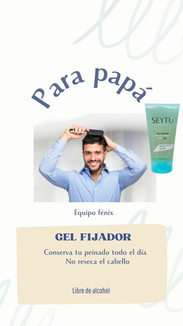 🌿Gel fijador completamente natural, enriquecido con extractos de Omniplus y una combinación de extractos de plantas, excelentes nutrientes que proporcionarán un brillo saludable a tú cabello además de ayudar al fortalecimiento del cuero cabelludo. 🌿Libre de alcohol