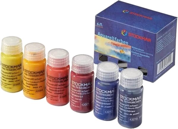 Set Acuarelas 6 Unidades de 20ml Colores Primarios - Image 10