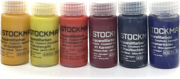 Set Acuarelas 6 Unidades de 20ml Colores Primarios - Image 7