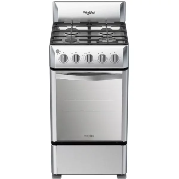 COCINA A GAS WHIRLPOOL 20 PULGADAS LWWR5000S 4 QUEMADORES
