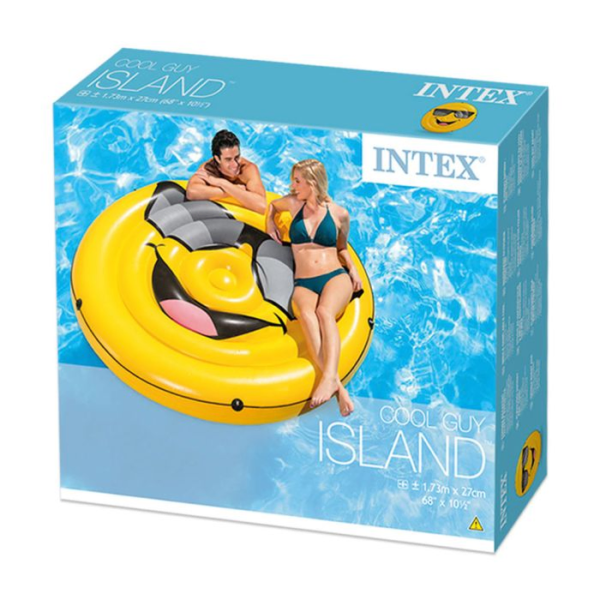 Flotador Intex carita feliz 68x10.5pulg
