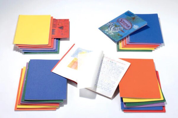 Libros de lecciones principales extra grandes 12.6"x19" - grapas - retrato - con/piel de cebolla - paquete de 10 - Image 3