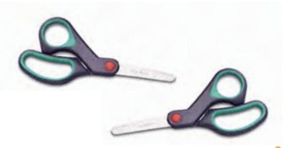 Tijeras escolares - agarre suave - 5 "- diestra