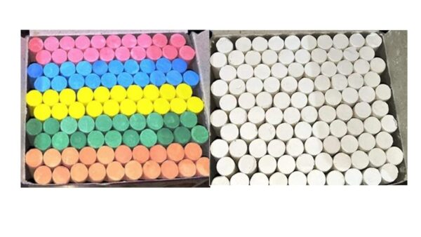 Tizas para Pizarra - 144 piezas - 12 colores surtidos - Image 2