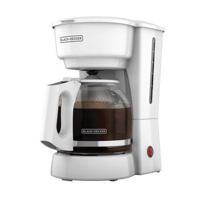 Cafetera 12 tazas blanca Black + Decker CM0916W