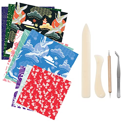 Hinkler Art Maker Masterclass Collection: Kit de técnicas de origami - Origami de principiante a avanzado - Arte japonés - Guía de origami - Kits de manualidades - Artes y manualidades para adultos