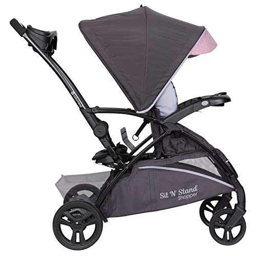 Baby Trend Sit N' Stand® - Cochecito de compras 5 en 1, Cassis