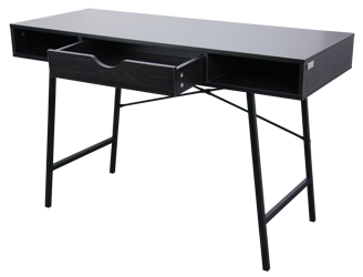 Kenneth Cole escritorio120x48x76 cm Negro y Roble