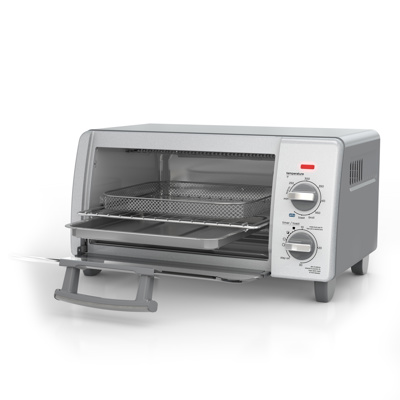 Black + Decker horno tostador con freidora de aire 4 rebanadas TO1785SG-LA