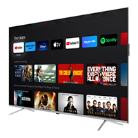 Televisor JVC 86 pulgadas QLED 4K con Google TV OS